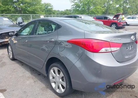 2013 Hyundai Elantra Limited из США, поврежденный, VIN 5NPDH4AE1DH273744